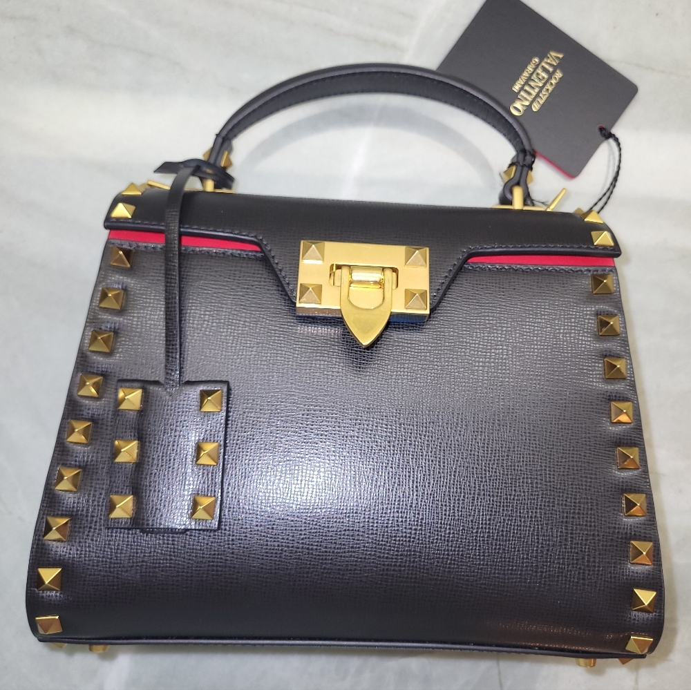 Valentino Garavani Black Studded Women's Bag NWT